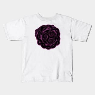 Jormungand Pink Kids T-Shirt